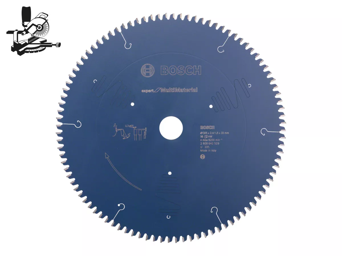 Lame Bosch Expert for Multi Material Ø305x30mm scie à onglet